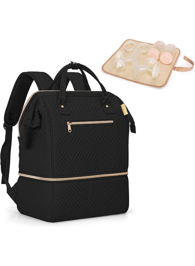 Fasrom Breast Pump Bag Backpack with Cooler Compatible with Spectra S1, S2 and Medela Pumps - Image 1